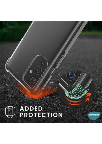 Oneplus 9 Kılıf Shock Absorbing Şeffaf