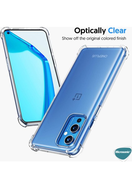 Oneplus 9 Kılıf Shock Absorbing Şeffaf