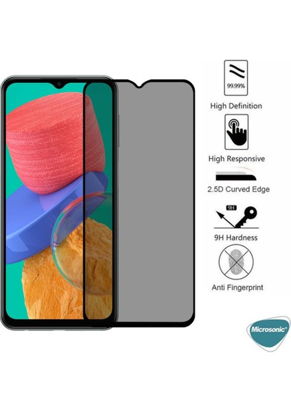 Xiaomi Redmi 10 5g Privacy 5d Gizlilik Filtreli Cam Ekran Koruyucu Siyah modelleri