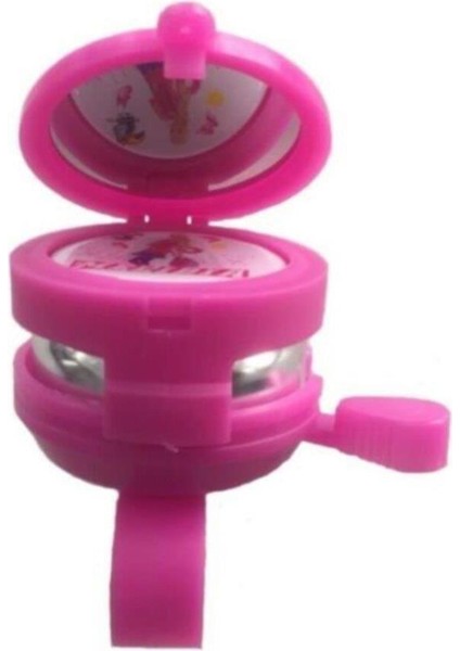 Aynalı Zil Bisiklet Kız Zili Pembe