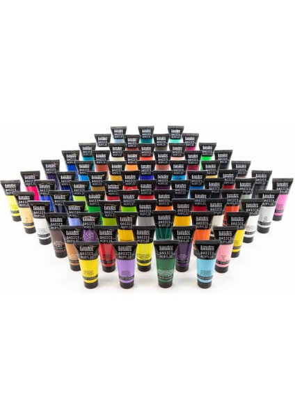 Basics Akrilik Boya Seti 72X22ML fırsatları