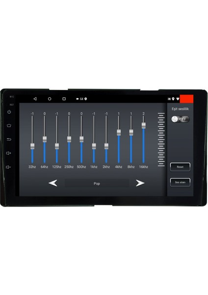 Toyota Corolla Android Multimedya 4gb Ram Carplay Navigasyon Ekran