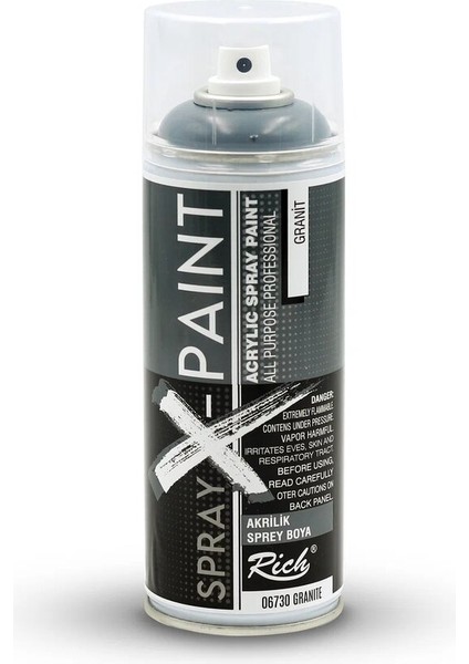Art-X Spray-X Sprey Boya 400 Ml - 6730 Granit