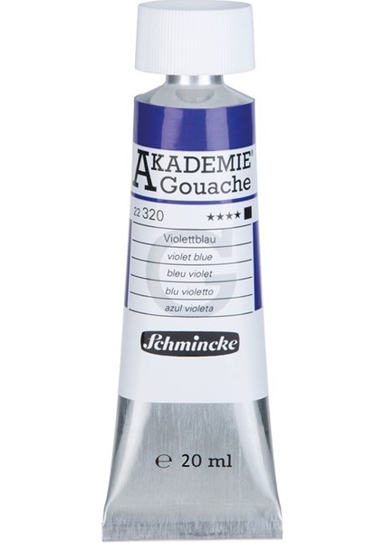 Akademie Guaj Boya 20ML 320 Violet Blue