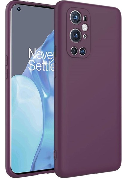 One Plus 9 Pro Kılıf Lansman Tasarım Iç Yüzeyi Kadife Silikon