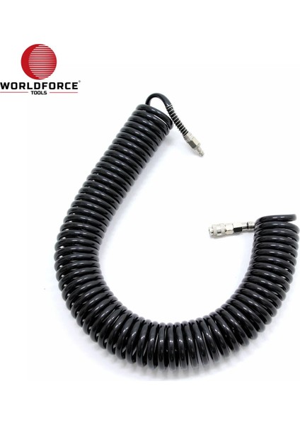 Poliüretan Spiral Hava Hortumu 15 Metre 08X12MM