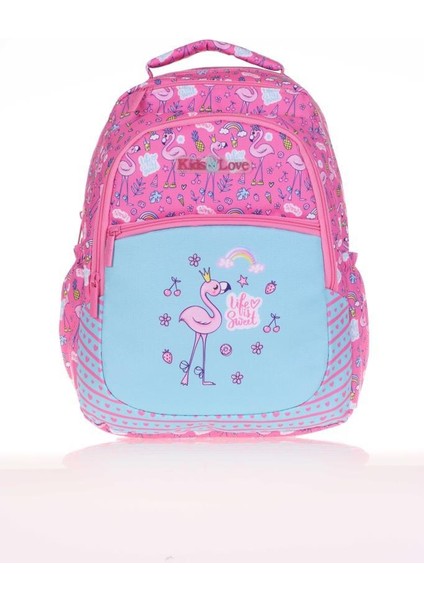 Kids&love Sırt Çantası Paterned Flamingo L5107