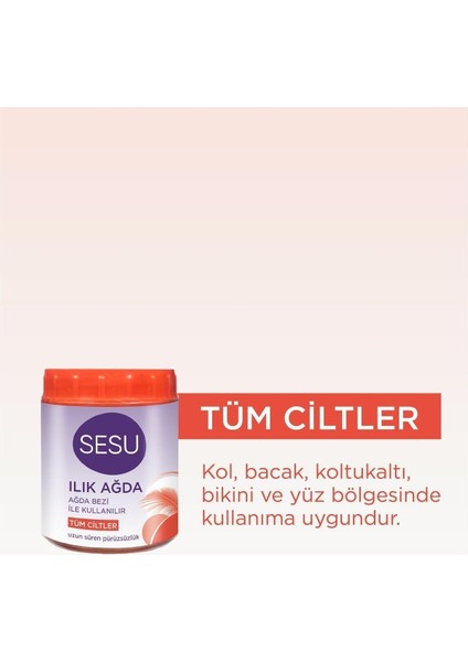 Ilık Ağda Tüm Ciltler 250 gr x 6 Adet