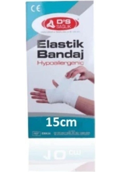 Sağlık Hipoalerjenik Elastik Bandaj 15 cm x 150 cm