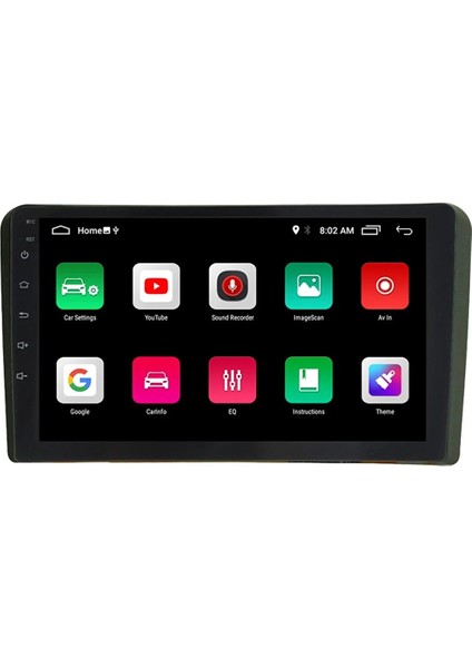 Audi A3 Android 4gb Ram 64GB Rom Navigasyon Multimedya Oto Teyp