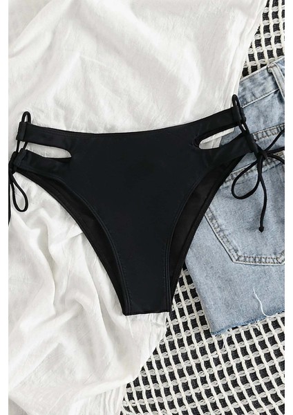 Özel Tasarım Yandan Bağlamalı Bikini Altı fiyatları