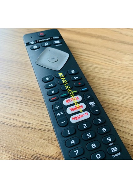 Phılıps Philips Ambilight 43PUS7304 50PUS7304 55PUS7304 58PUS7304 70PUS7304 LED Tv Kumanda Netflix Rakuten