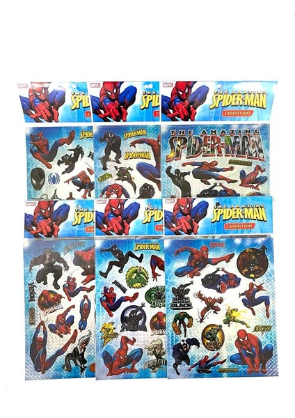 Spıder-Man Sticker 6 'li