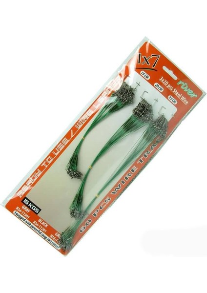 Çelik Tel Kartela 15/20/25 cm 60P