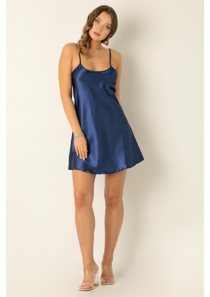 Saten Mini Askılı Gecelik indirimleri