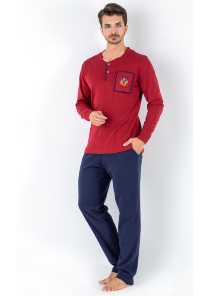 Uzun Kol Erkek Pijama Takımı