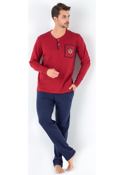 Uzun Kol Erkek Pijama Takımı