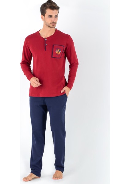 Uzun Kol Erkek Pijama Takımı