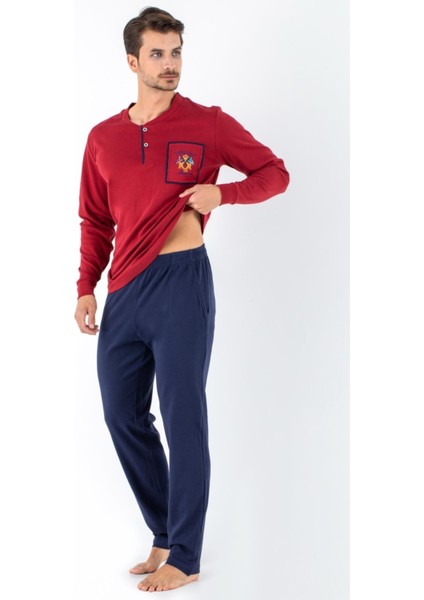Uzun Kol Erkek Pijama Takımı