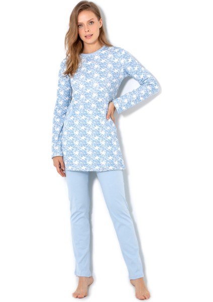 Kadın Mavi Pijama Takımı fiyatları
