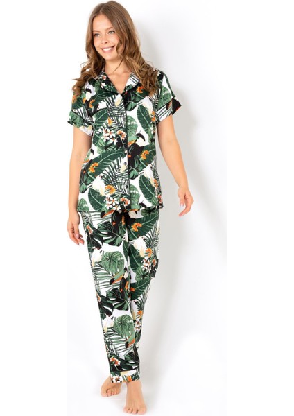 Ivied Kısa Kollu Bayan Pijama Takımı