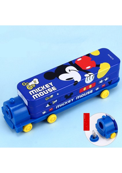 Sweet Ruı Disney Teneke Kırtasiye Kutusu Lokomotif Anaokulu Kalem Kutusu (Yurt Dışından)