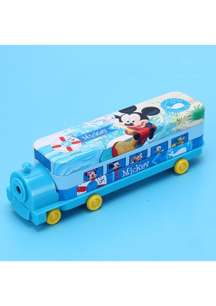 Sweet Ruı Disney Teneke Kırtasiye Kutusu Lokomotif Anaokulu Kalem Kutusu (Yurt Dışından)