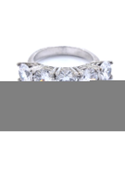 925 Ayar Gümüş Zirkon 5 Taş Kadın Yüzük GKY-113 fırsatları