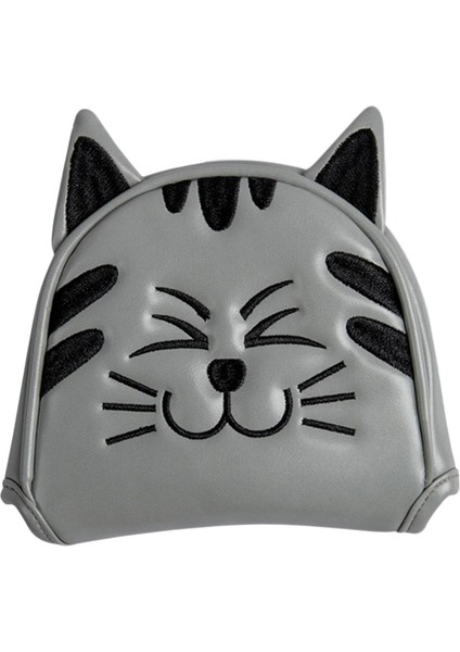 Golf Club Head, Golf Cue Koruması Kalın Sargılı Putter Headcover Semicircle Gri (Yurt Dışından) fiyatları