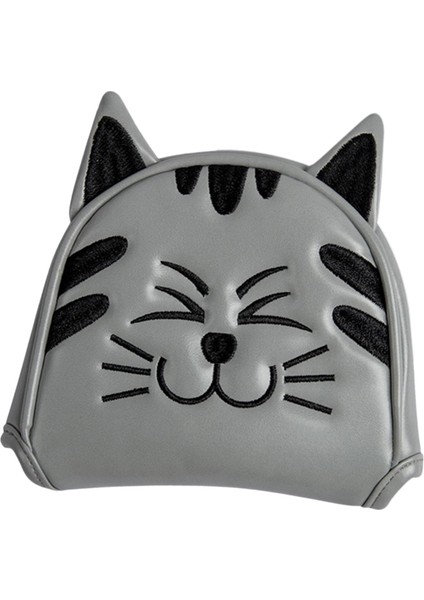 Golf Club Head, Golf Cue Koruması Kalın Sargılı Putter Headcover Semicircle Gri (Yurt Dışından) indirimleri