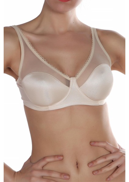 Balenli Tül Detaylı Minimizer Toparlayıcı Sütyen modelleri