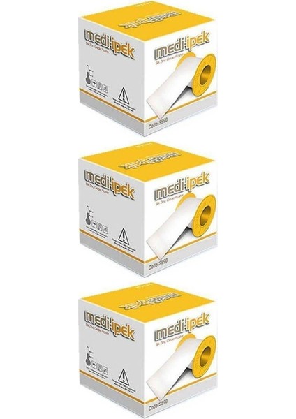 Mediipek Medi Ipek Tıbbi Ipek Flaster 5m x 5cm 3 Adet