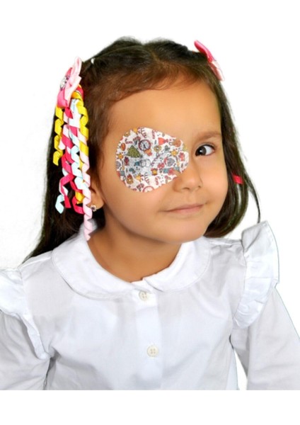 Happy Eyes Çocuk Göz Kapama Bandı 100'Lük Kutu Göz Pedi Happy Eyes fiyatları