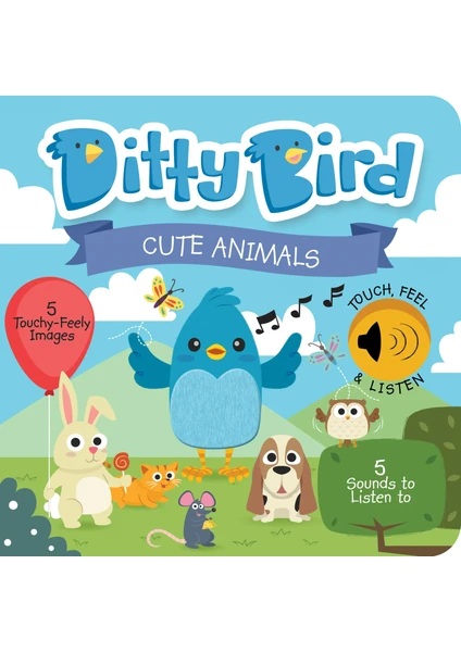 Ditty Bird: Cute Animals | İngilizce Sesli Kitap - Sevimli Hayvanlar