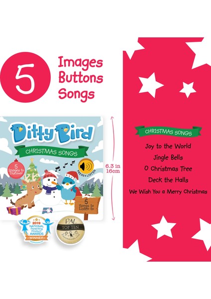 Ditty Bird: Christmas Songs | İngilizce Sesli Kitap - Noel Şarkıları fiyatları