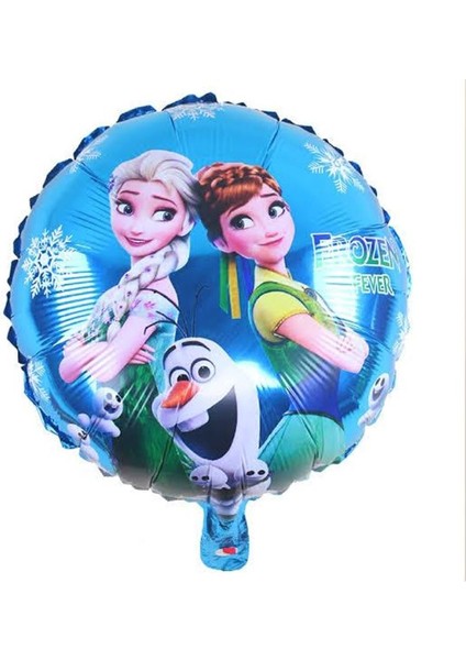 Frozen Elsa 8 Yaş Balon Seti Karlar Ülkesi Konsept Helyum Balon Set Frozen Elsa Doğum Günü Set