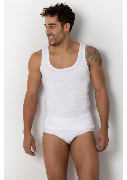 Erkek Beyaz Kaşkorse Atlet indirimleri