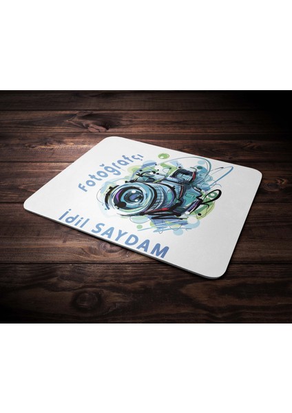 Kişiye Özel Fotoğrafçı Tasarımlı Mouse Pad