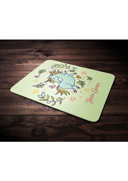 Kişiye Özel Unicorn 2 Temalı Mouse Pad