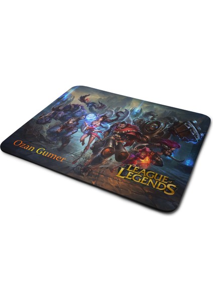 Kişiye Özel League Of Legends Kaçış Baskılı Mouse Pad
