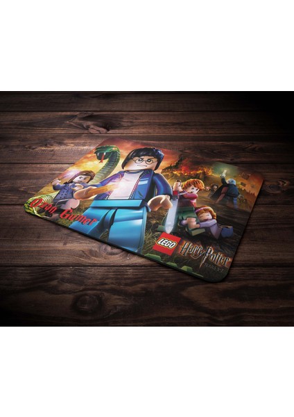 Kişiye Özel Harry Potter Temalı LEGO Tasarımlı Mouse Pad
