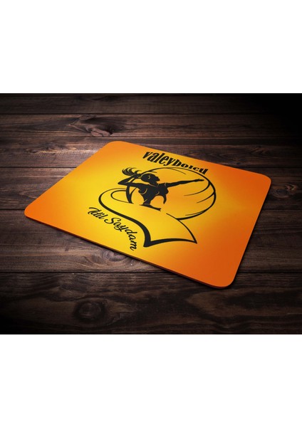 Kişiye Özel Valeybolcu Tasarımlı Mouse Pad