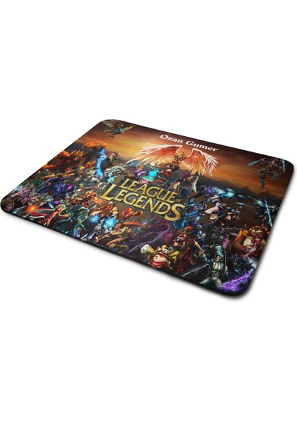 Kişiye Özel League Of Legends Karma Baskılı Mouse Pad