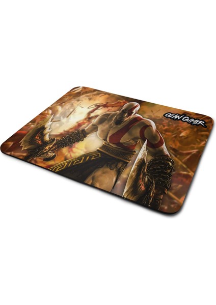 Kişiye Özel God Of War Baskılı Mouse Pad