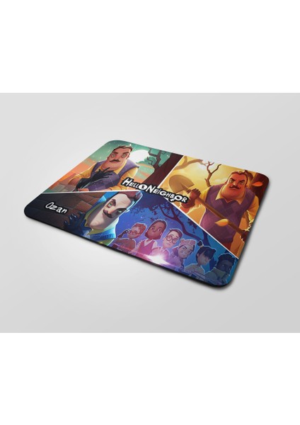 Kişiye Özel Hello Neighbor Gizemli Komşu Tasarım Mouse Pad