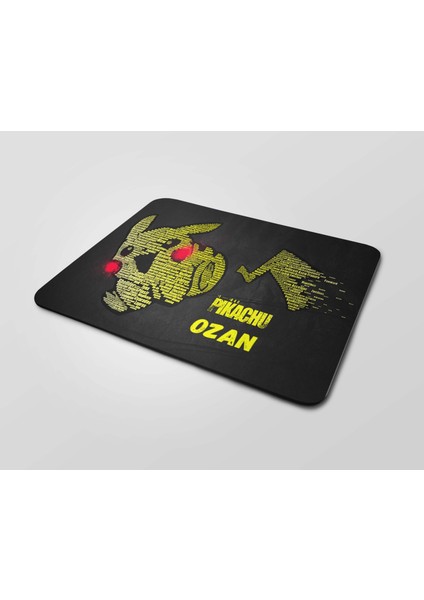 Kişiye Özel Pokemon Pikachu Tasarım Mouse Pad
