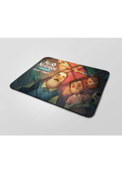 Kişiye Özel Hello Neighbor Tasarım Mouse Pad