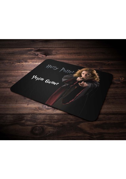 Kişiye Özel Harry Potter Temalı Hermonie Tasarımlı Mouse Pad
