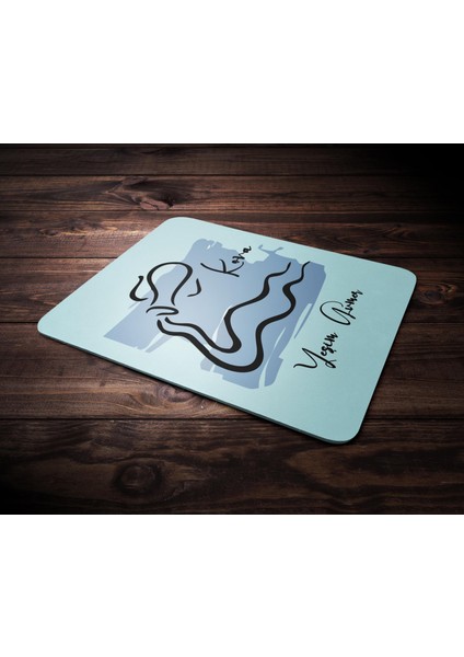Kişiye Özel Kova Burcu Temalı Mouse Pad