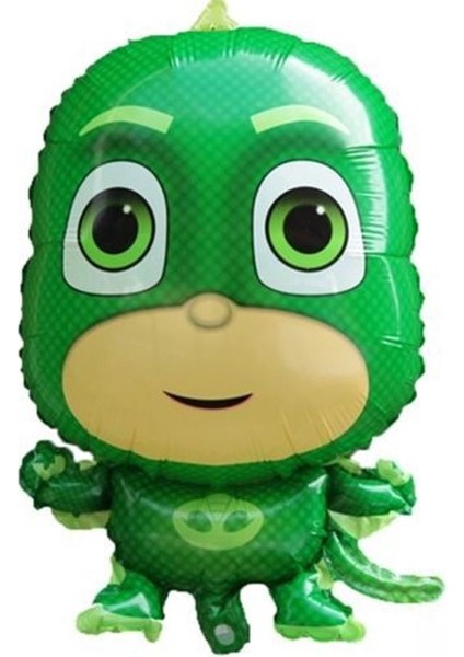 Pijamaskeliler 7 Yaş Balon Seti Pjmasks Konsept Helyum Balon Set Pijamaskeli Doğum Günü Set